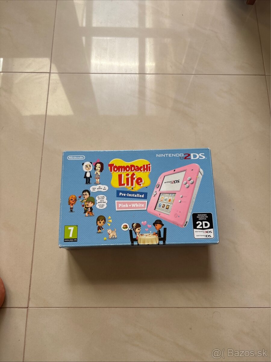 Nintendo 2DS TomoDachi Life + Hry & Box - 14