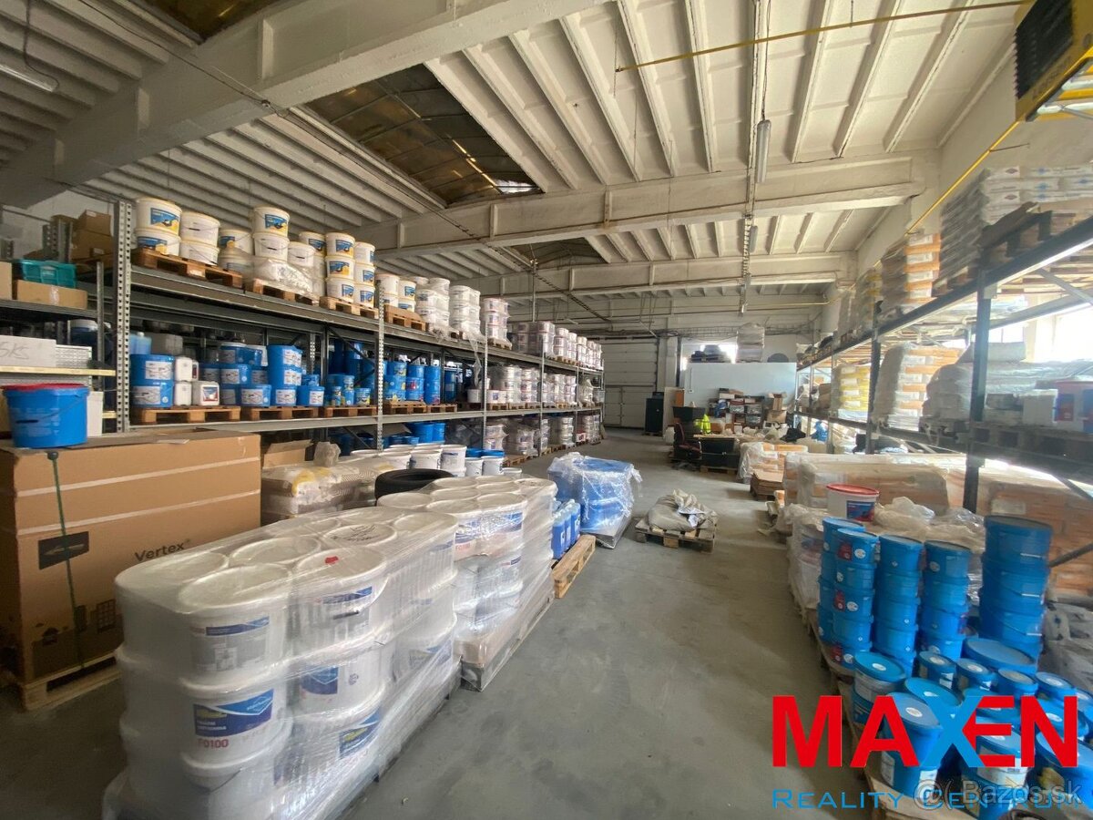 MAXEN HALA ( 00 ) pre výrobu a sklad 1489 m2 + administrat - 14