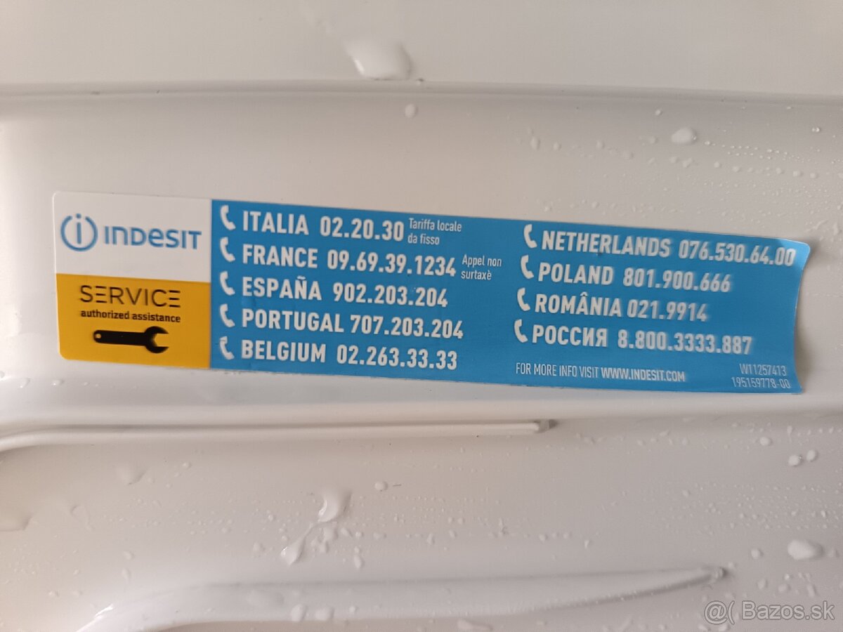 Práčka Indesit, dovoz a montáž v bratislave gratis - 14