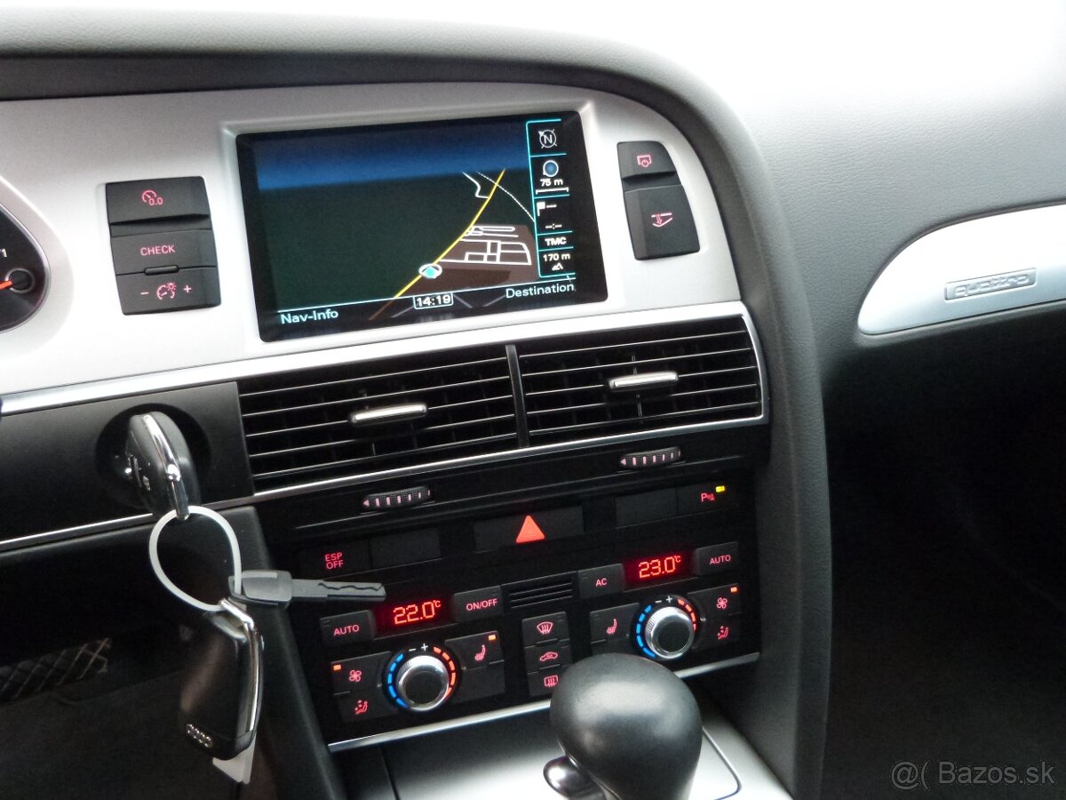 Audi A6 3.0 TDI quattro tiptronic, SK autíčko v TOP stave - 14