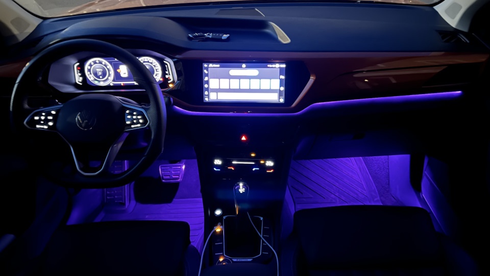 LED RGB Osvetlenie nôh VW Group - 14
