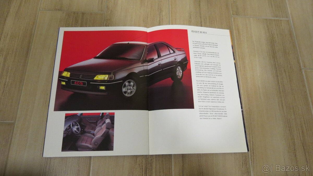 Prospekty Peugeot a Simca 50.-90. léta. - 14