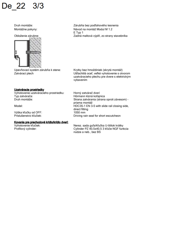 Oceľové dvere Hörmann - nové, nepoužité - 14