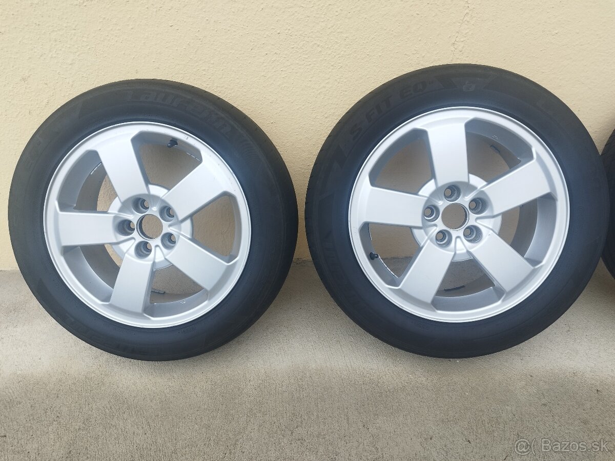 Disky originál Škoda - 5x100 R16 - Rider - 14