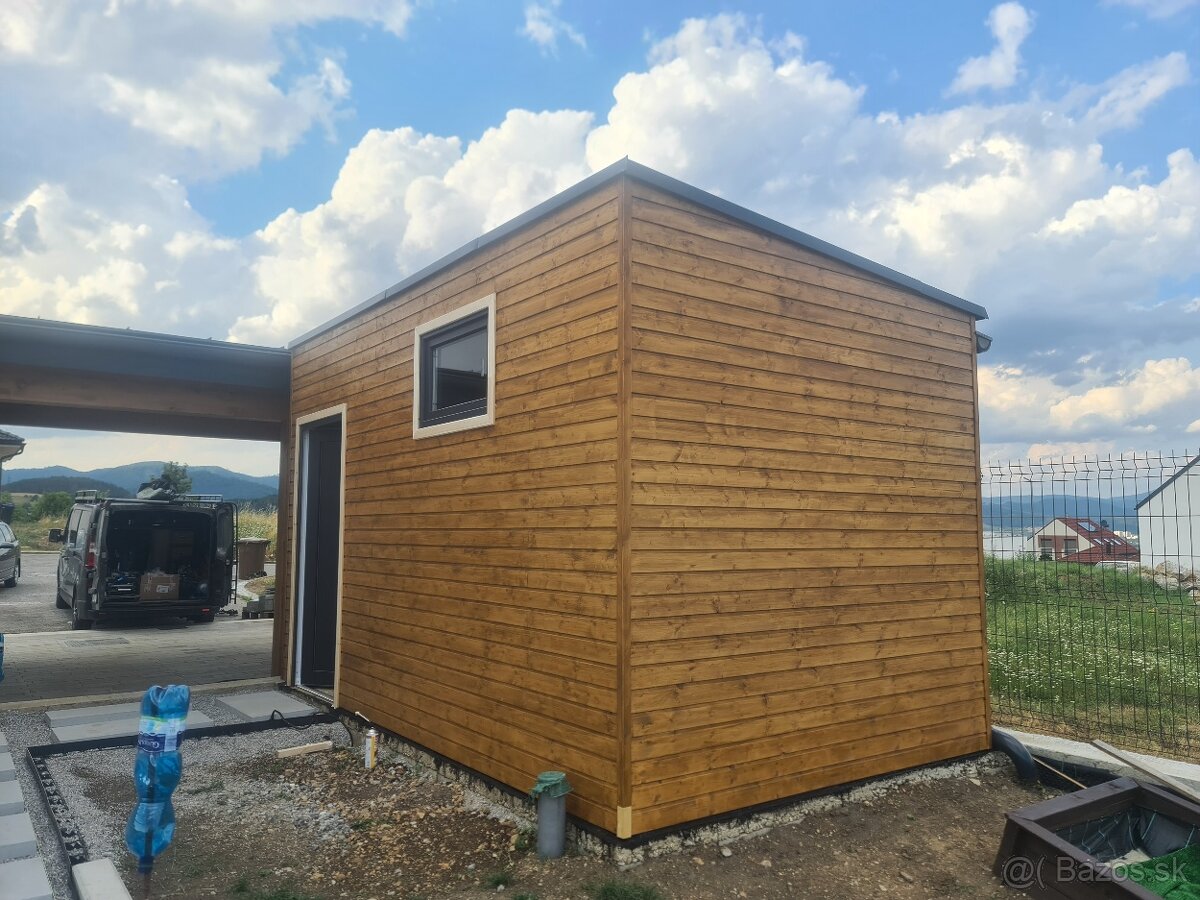 Drevené TERASY, FASÁDY, PRÍSTREŠKY, PLOTY - 14