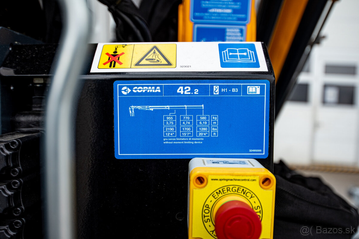 Iveco Daily 70C18H + 3str.sklápač + COPMA 42.2 - 14