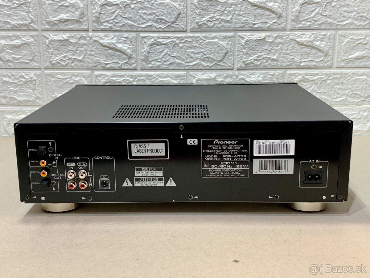Pioneer PDR-W739 …. CD rekordér - 14