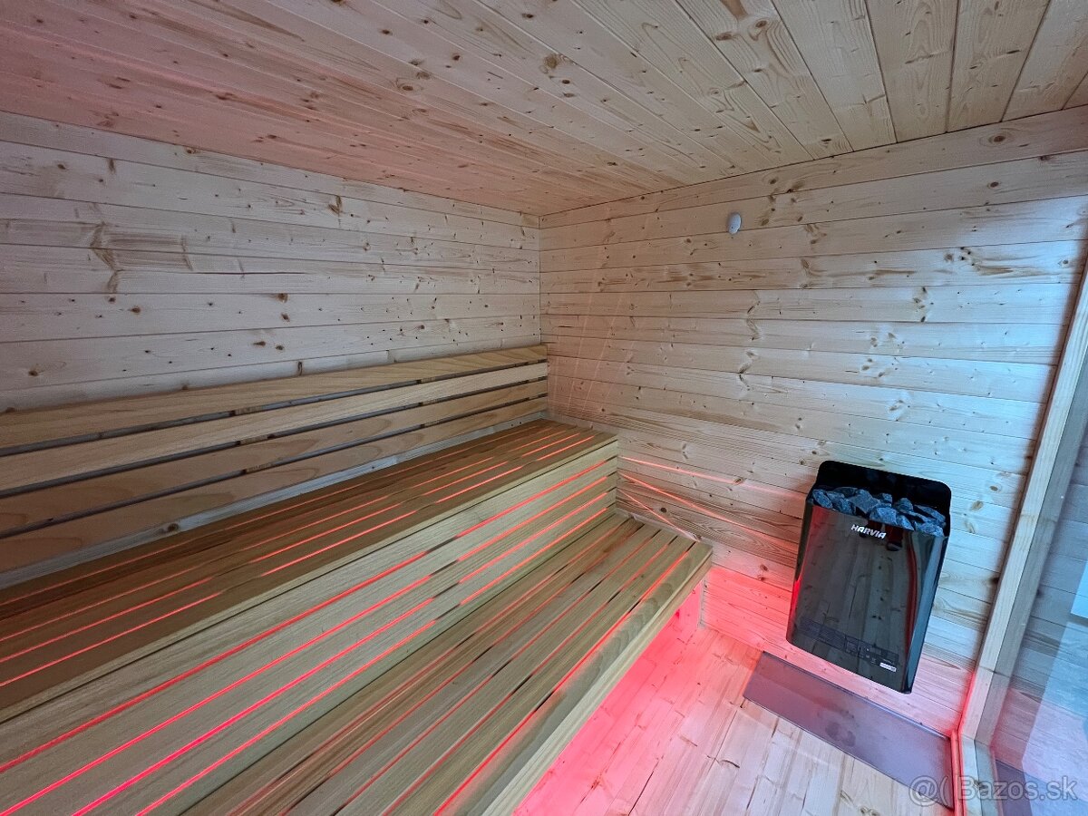 Venkovní finská sauna - 14