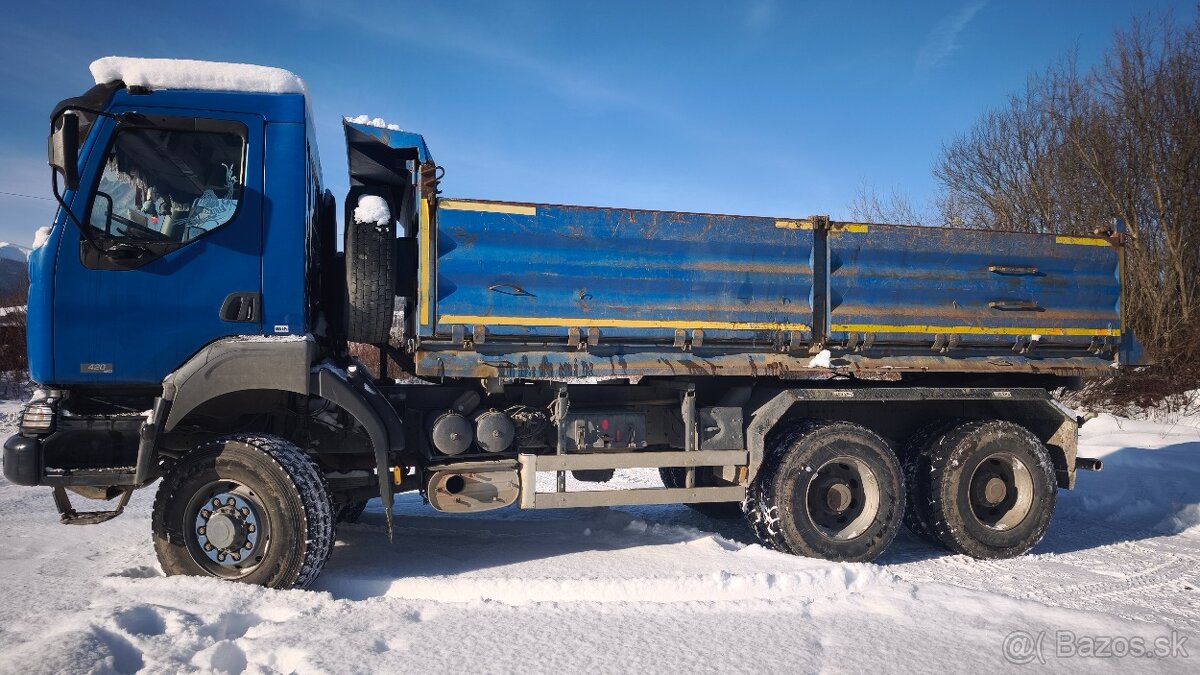 Renault kerax 420 6x6 sklapač - 14