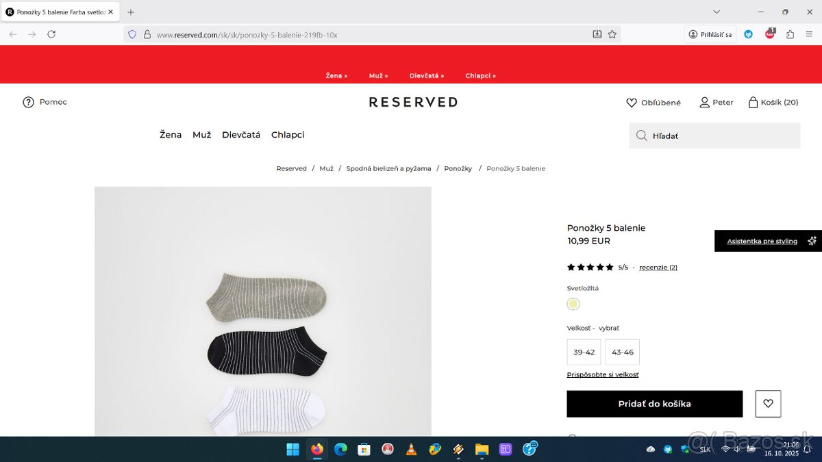 Ponožky Členkové - 14