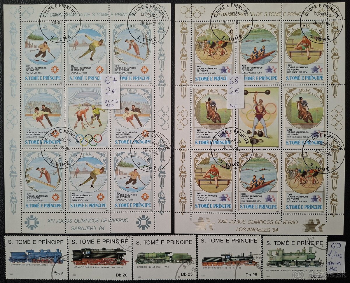 Postove znamky Mix 5 (99poloziek) - 14