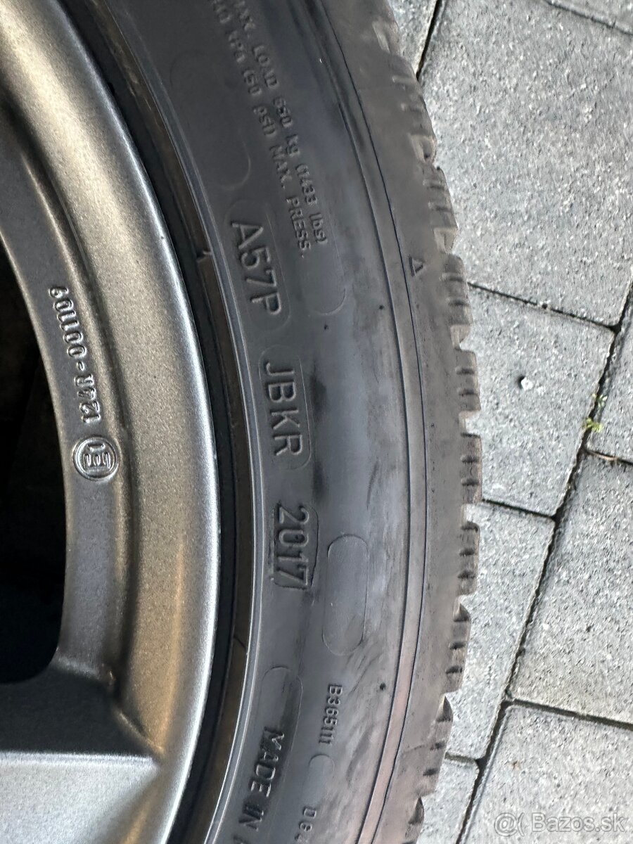 R17 Dezent TTX9 Elektrony + Zimné gumy Dunlop 205/50/R17 - 14