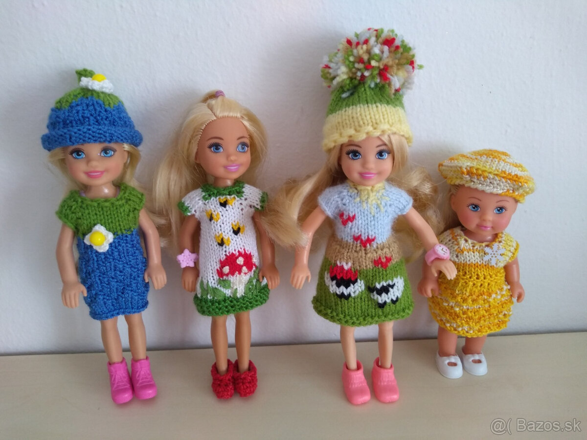 Zimné šaty pre bábiky barbie ken chelsea evi skiper bábo - 14