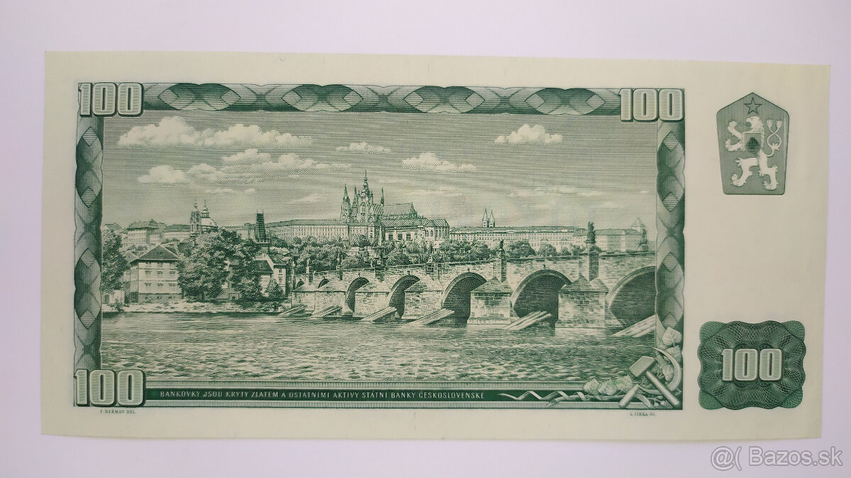 Bankovky 100 Kčs 1961, aj vzácnejšie série - 14