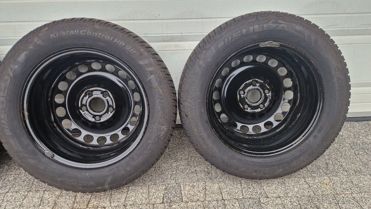 Zimné pneu 215/60 R16 99H Fulda. 5x112, 6,5J ET 41 - 14