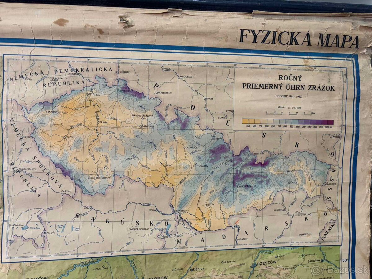 Staré školské mapy - 14