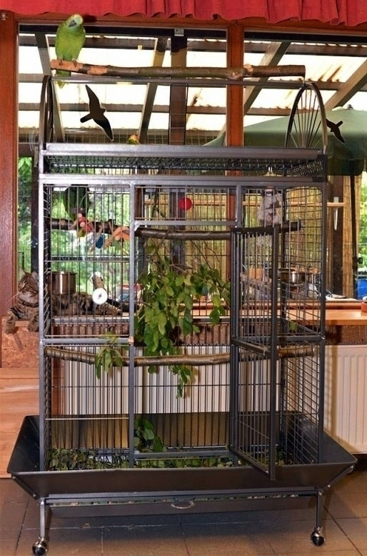 Veľká klietka pre vtáky - voliéra pre zvieratá - 14