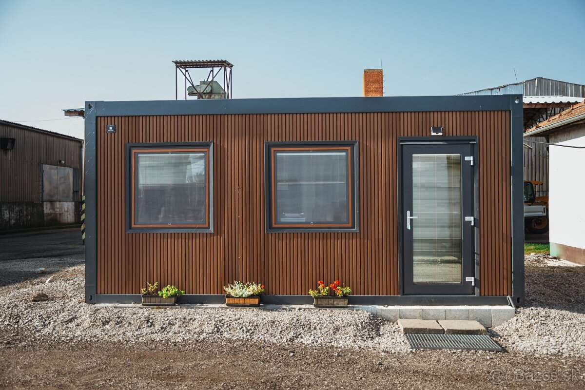 Kancelária, obchodný priestor, mobilný dom, 624 cm x 580 cm - 14