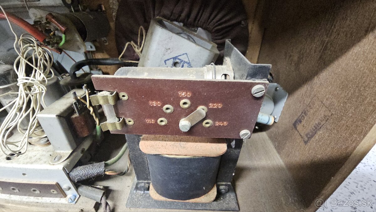 ☆ Starožitné elektronkové radio INGELEN COLOMBUS 51W - 14