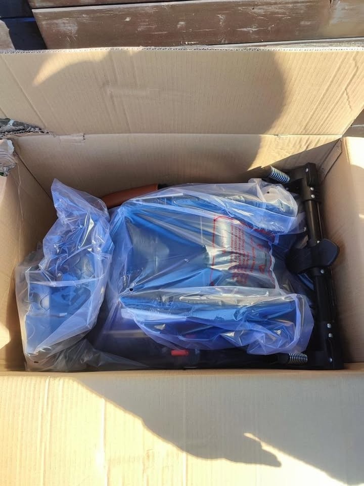 Nový kombinovaný kočárek 3v1 (černo-zlatý) - 14