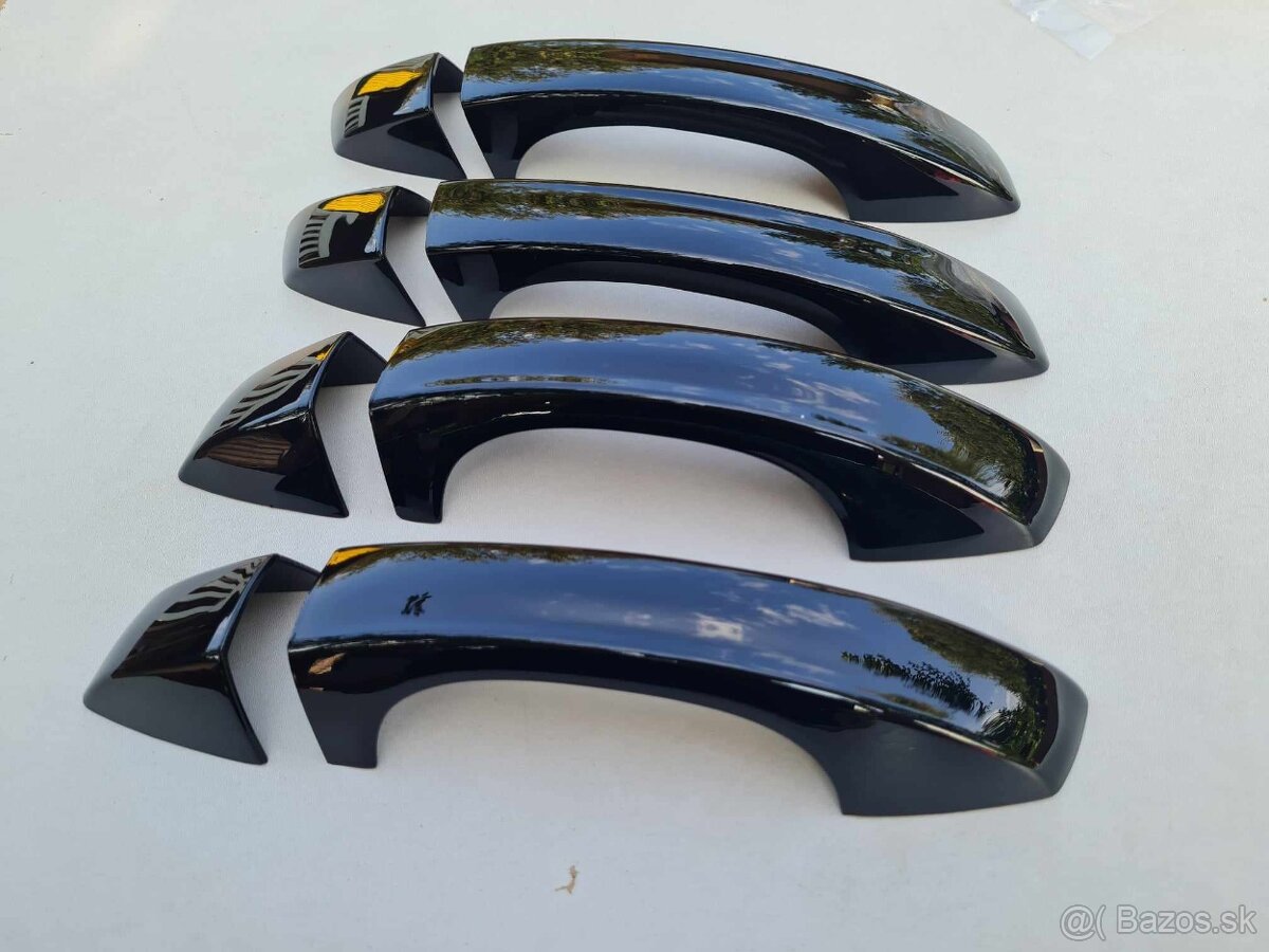 ČIERNE krytky klučiek - ŠKODA VOLKSWAGEN SEAT - 14