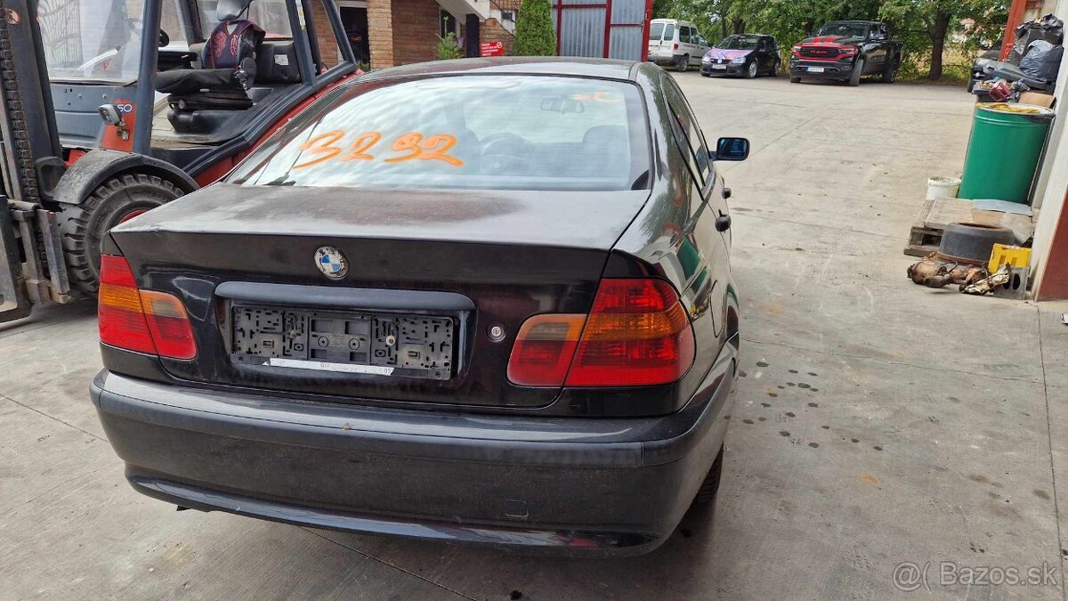 BMW 318D 2,0D 85kw kód motora: 204D4 - 14