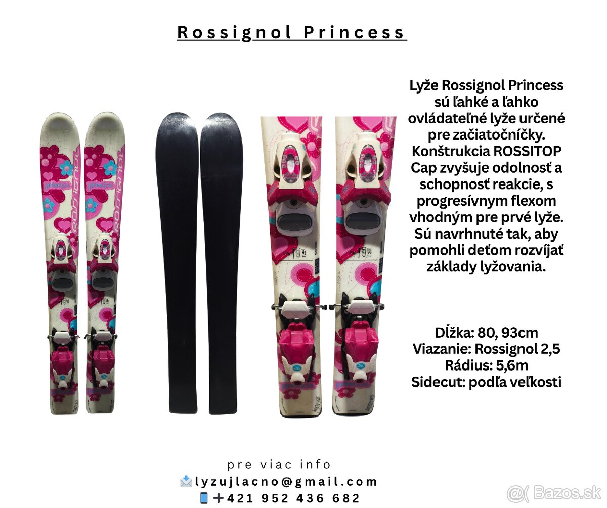 Detské lyže a lyžiarky - 14