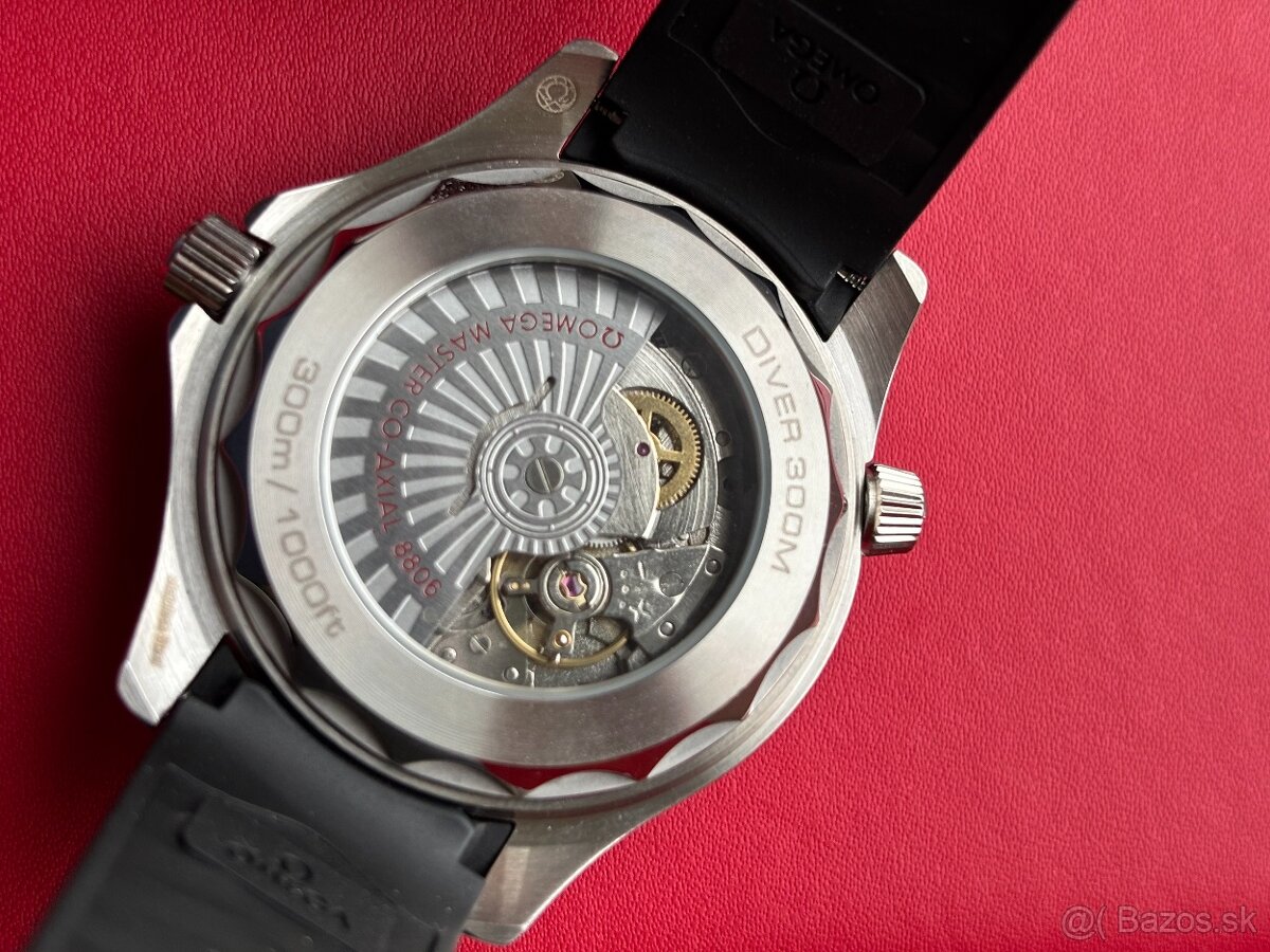 Omega Seamaster 300M, Rubber Strap, 42mm - 14