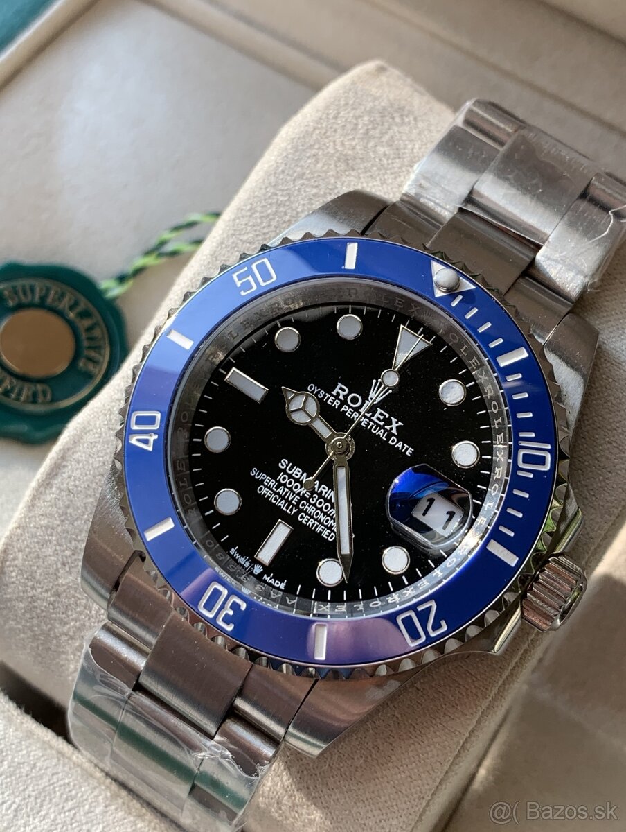 Rolex Submariner Date, Nové, 41mm Modré - 14