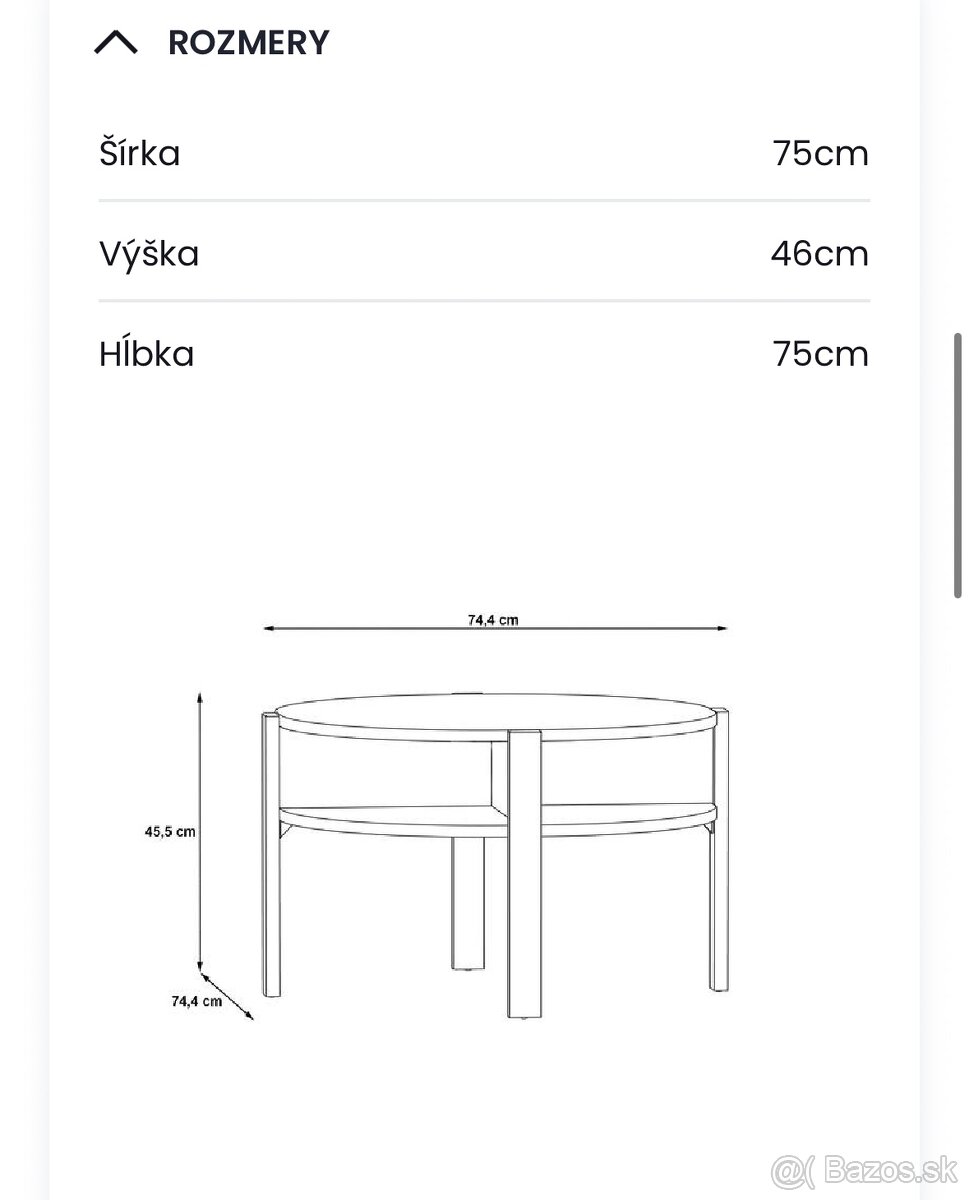 Okruhly konferencny stolik - 14