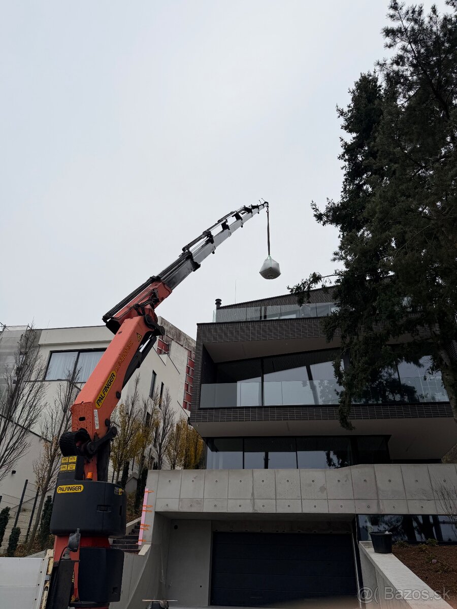 Autodoprava s hydraulickou rukou🏗️ - 14