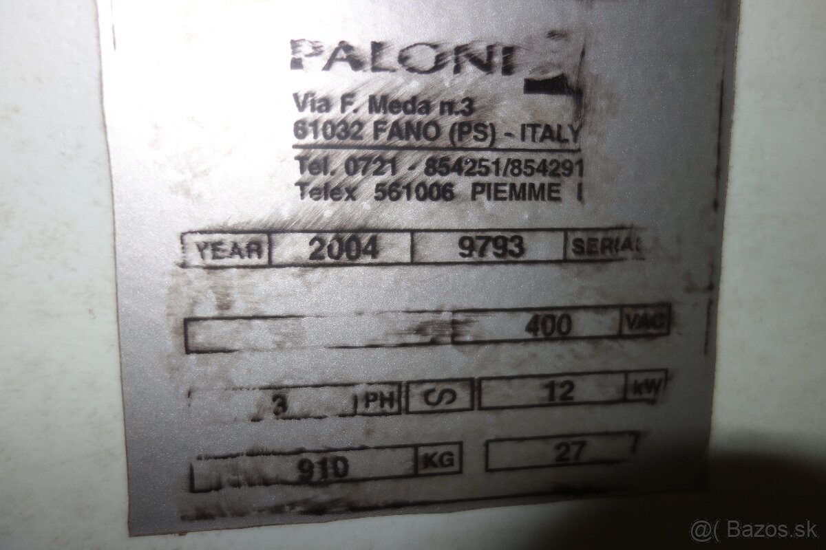 Spodná fréza - obrábacie centrum PAOLONI T 150 P - 14