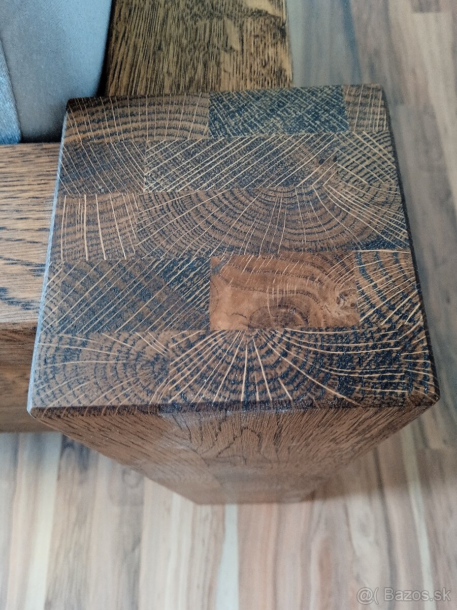 Luxusná dubová posteľ Megan - 14