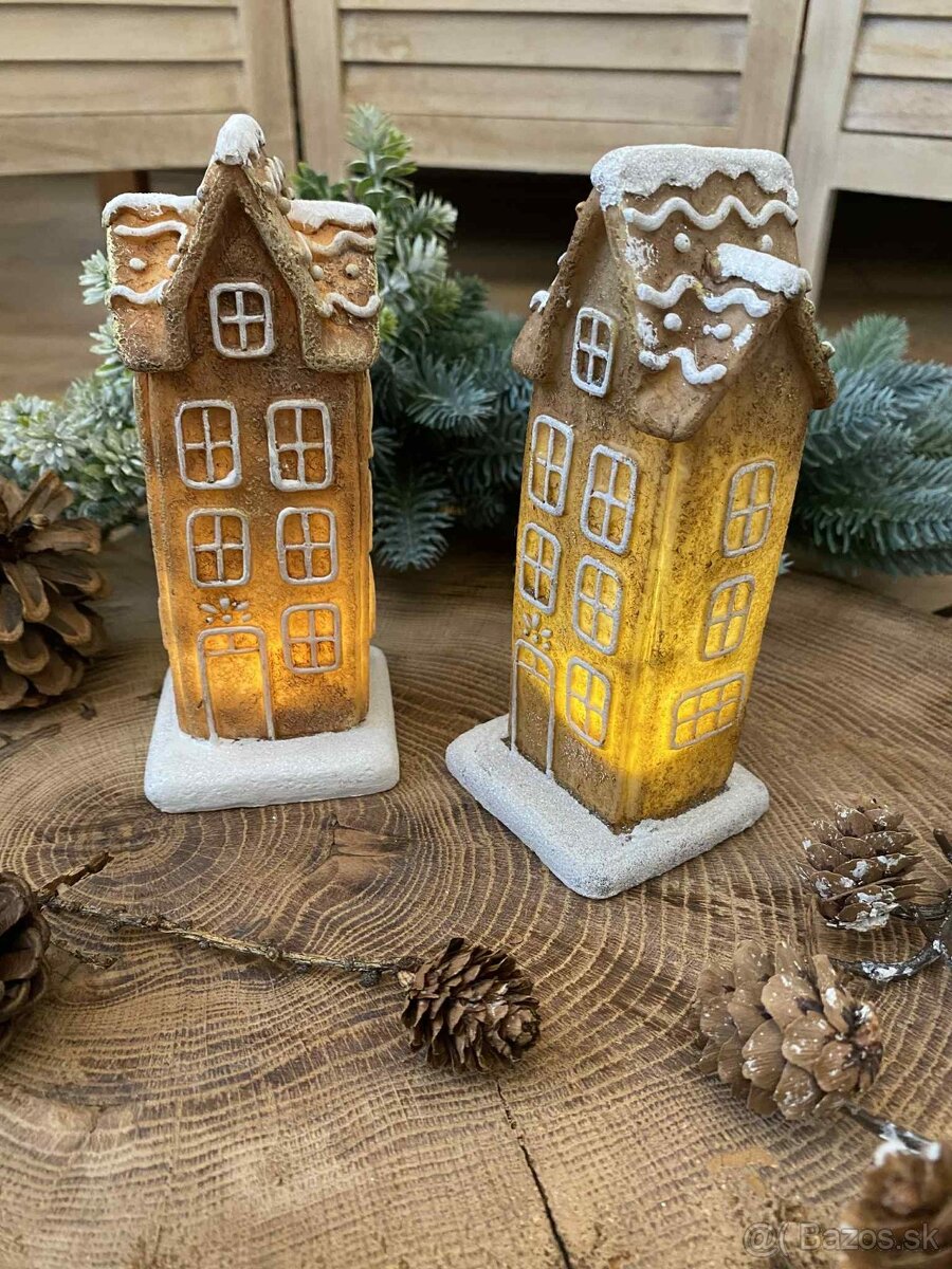 Led perníkový domček vyšší - 14