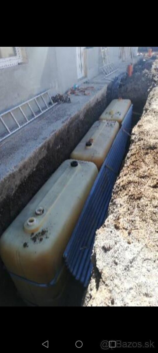 Predám plastové nádrže nádoby septiky žumpy - 14