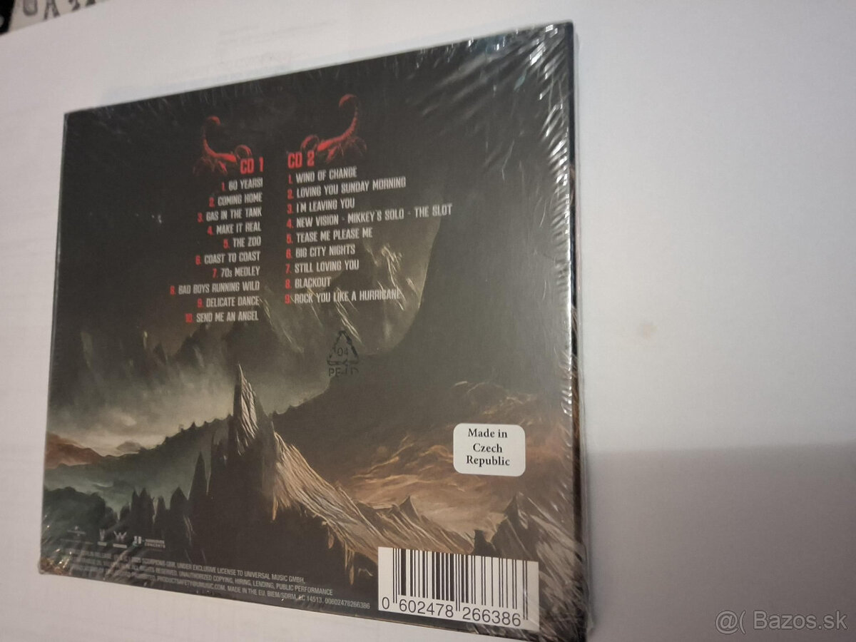 2CD Scorpions – Coming Home Live 2025 digipack - 14