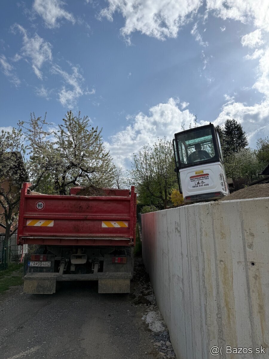 Zemné a výkopove práce Autodoprava - 14