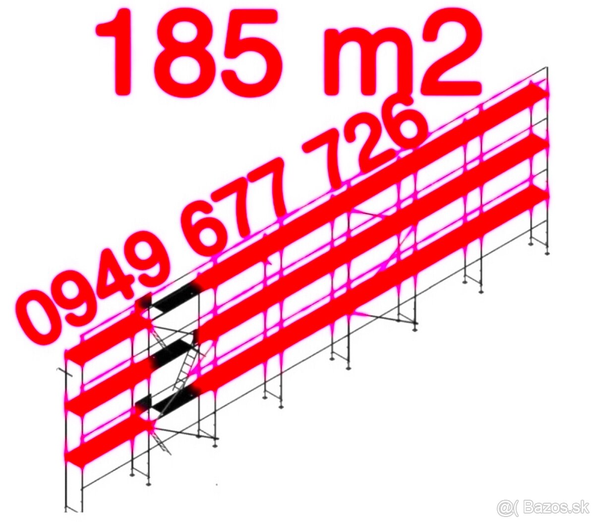 Predám lešenie kvalitne ,certifikované , pozink - 14