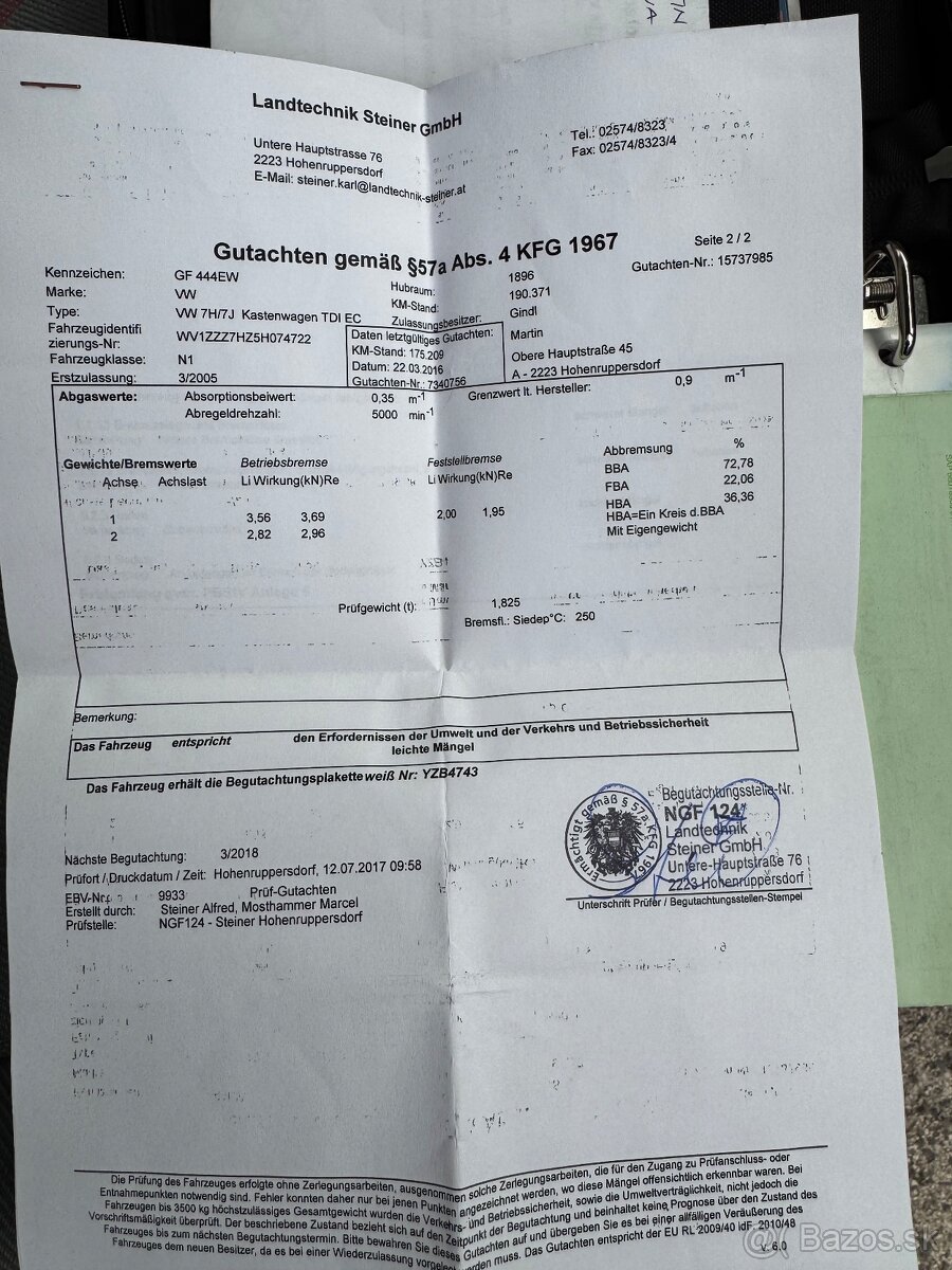 Transportér T5, 1.9 TDi - 14