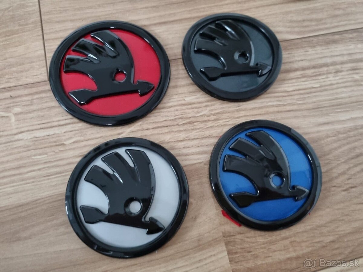 Farebné znaky - logo na ŠKODA - 14