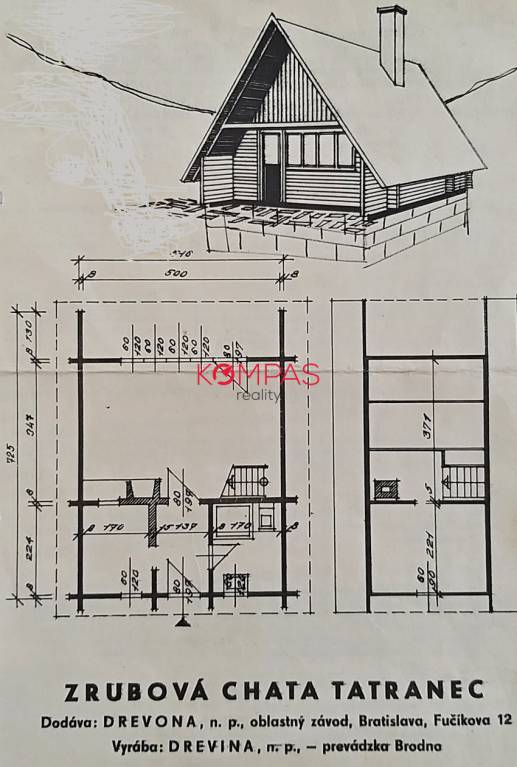 NOVÁ SUPER CENA PONÚKAME NA PREDAJ ZRUBOVÚ CHATU NA SLIAČI - 14