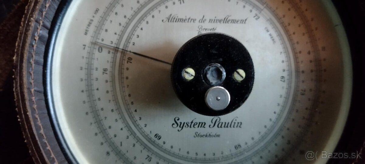 objektiv Meopta / vrtačka/ pragotron / barometer - 14