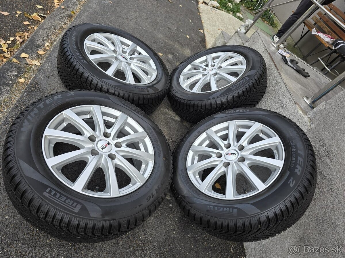 zanovne zimne kolesa 5x112 r16 6,5j et46 skoda octavia,super - 14