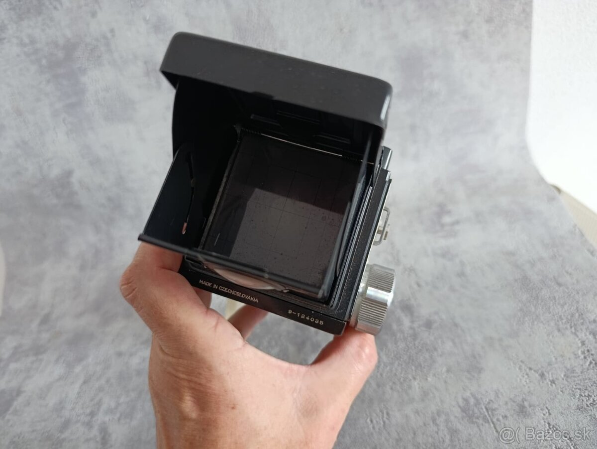 Starý československý fotoaparát Flexaret VII s krabici a pou - 14