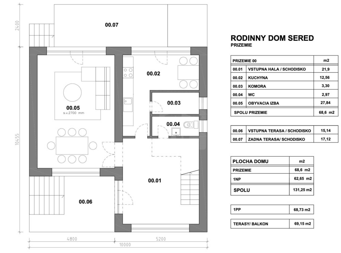 Predáme dom v krásnom prostredí centra Serede - 14