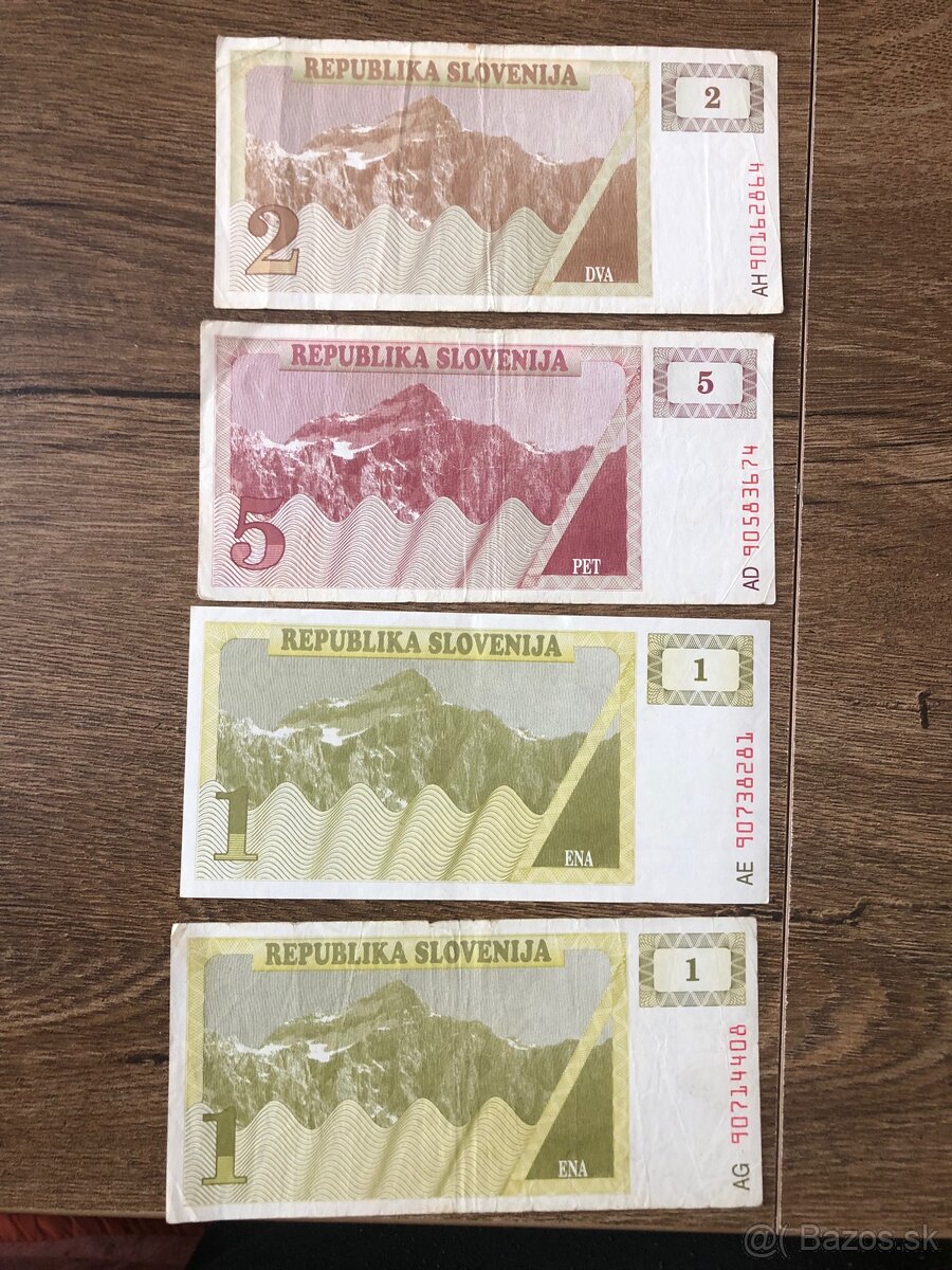 Bankovky RUMUNSKO/SLOVINSKO - 14