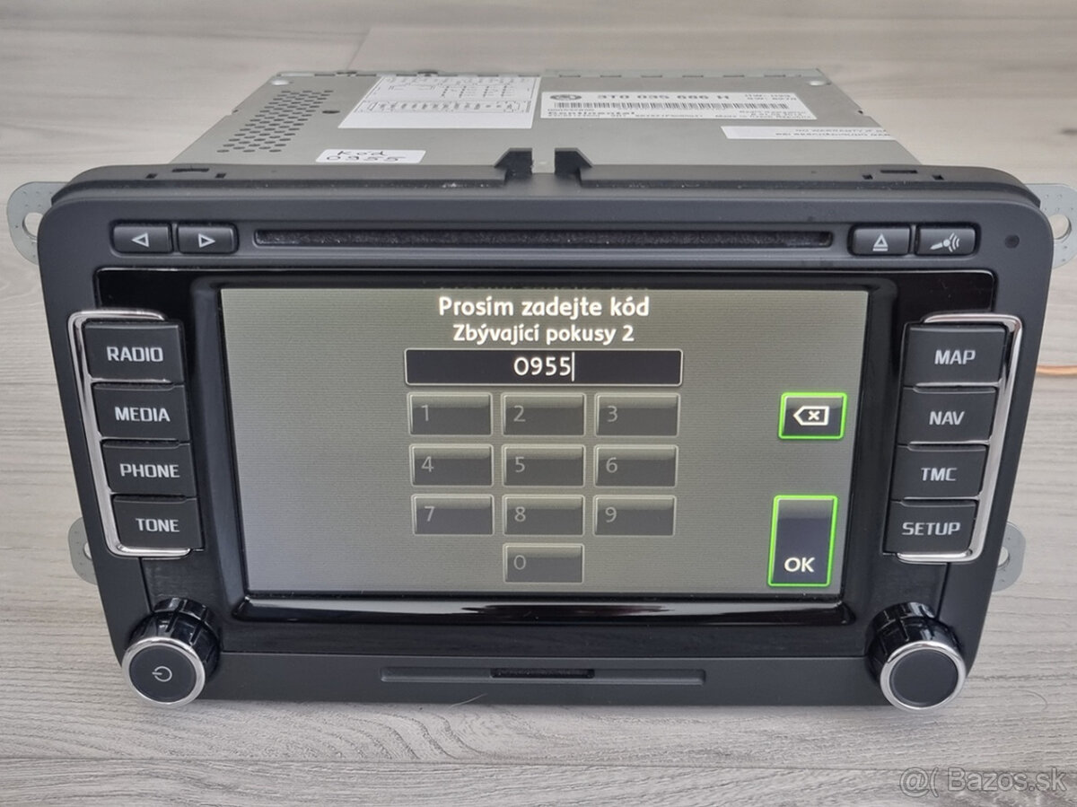 Skoda Columbus 2014 RNS510 Navi LED SSD Mapy V17 2020 - 14