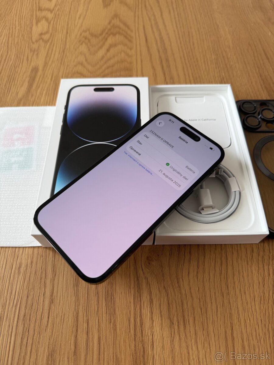 iPhone 14 Pro 128 gb Space black v záruke+príslušenstvo - 14