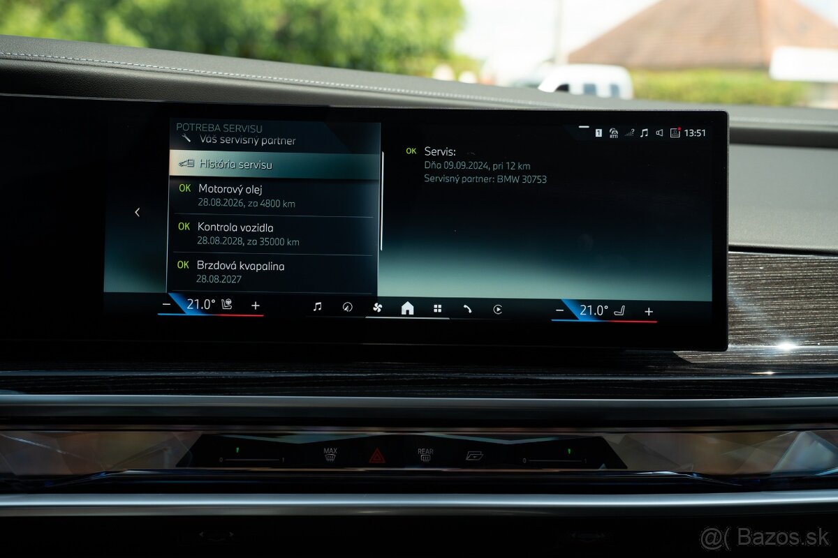 BMW Rad 7 740d M xDrive A/T, Fabrická záruka, odpočet DPH - 14