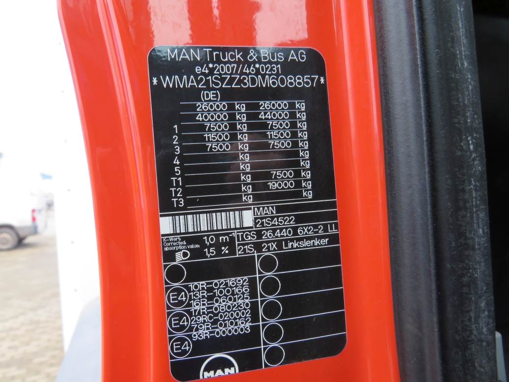 MAN TGS 26.440 EEV – Thermo King V500, zdvíhacie čelo PALFIN - 14